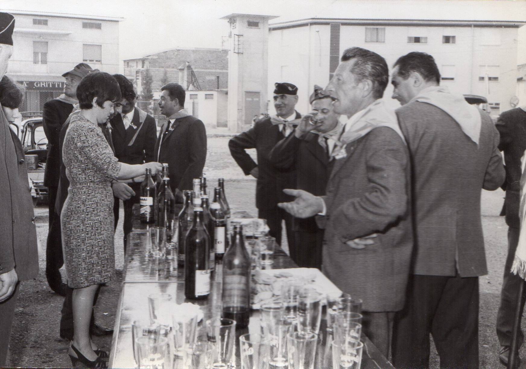 Manifestazione Artiglieri 21 aprile 1968